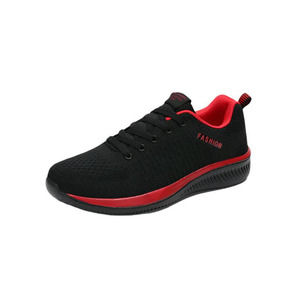 Splicing Color Flexible Sneakers  Red 40  - VILIVAUN