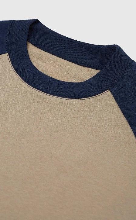 Casual Long Sleeve Oversized T-Shirt     - VILIVAUN