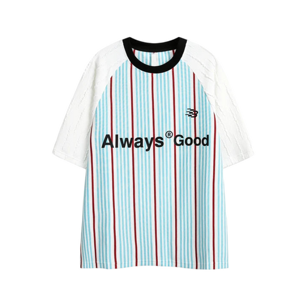 Always Good Crew Neck Oversized T-Shirt     - VILIVAUN