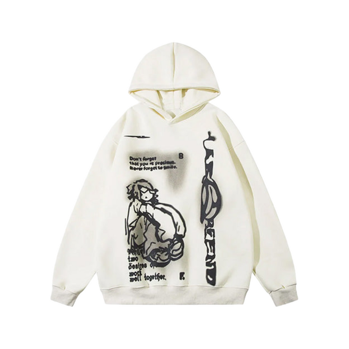 Bored Youth Hoodie     - VILIVAUN