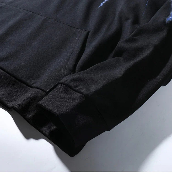 Lightning Strikes Hoodie     - VILIVAUN