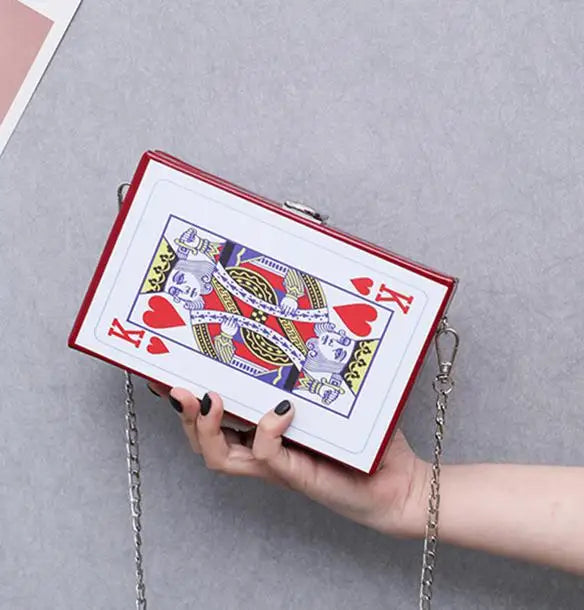 Poker Card Cross Bag