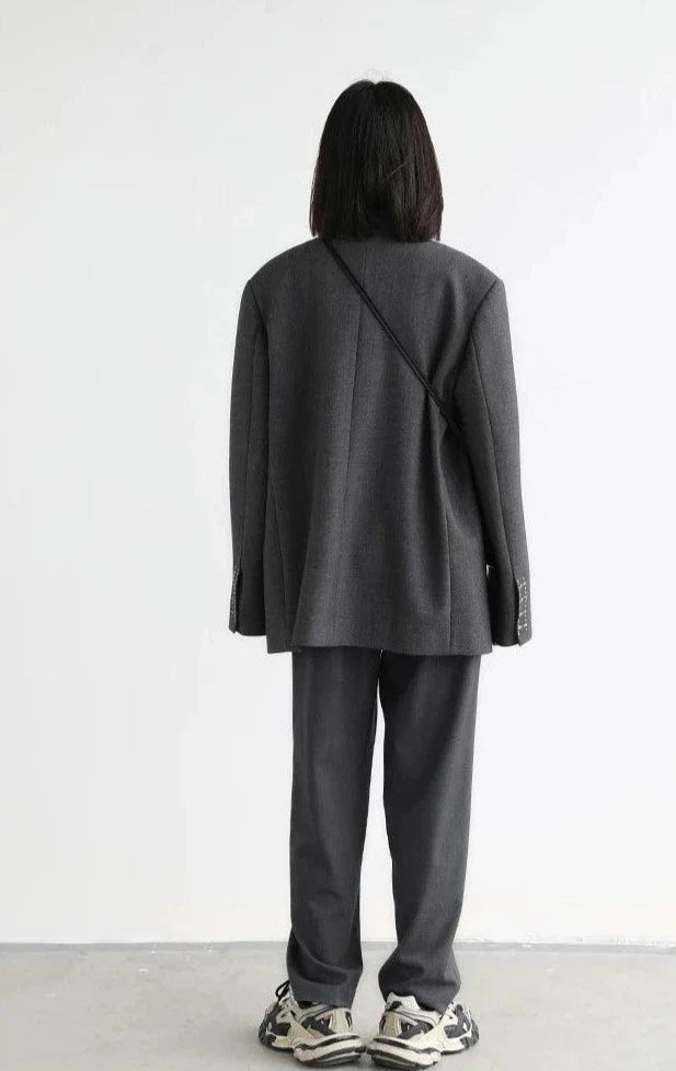 Simple Casual Office Women's Pant     - VILIVAUN