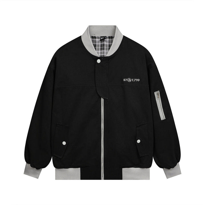 Bow Trend Baseball Jacket  Black S  - VILIVAUN