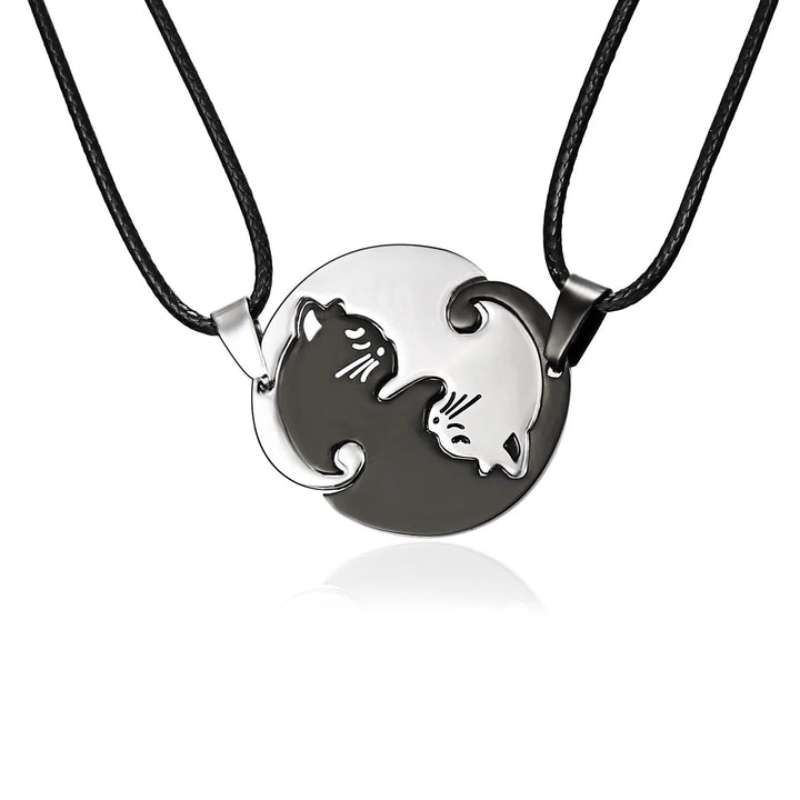 Cat Necklace For Couples  Style-2   - VILIVAUN