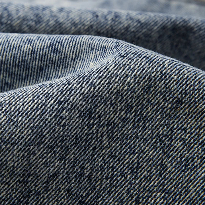 Vintage Denim Washed Oversized Jacket - VILIVAUN