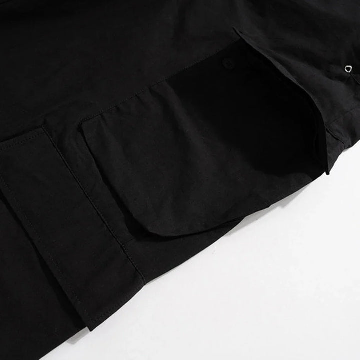 Unisex Wide-Leg Oversized Cargo Pants bottom    - VILIVAUN