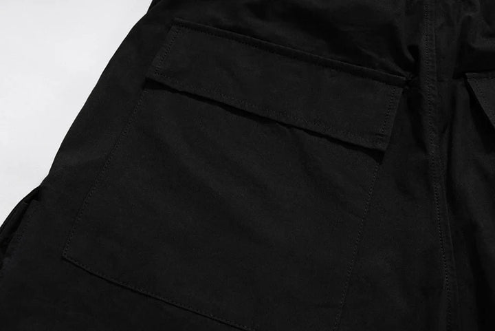 Unisex Wide-Leg Oversized Cargo Pants bottom    - VILIVAUN