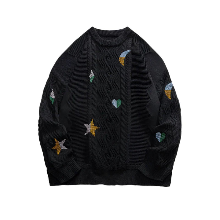 The Sea Of Stars Sweater black M - VILIVAUN