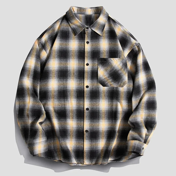 Plaid Front Pocket Shirt