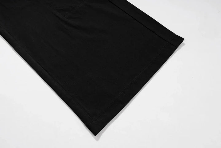 Unisex Wide-Leg Oversized Cargo Pants bottom    - VILIVAUN