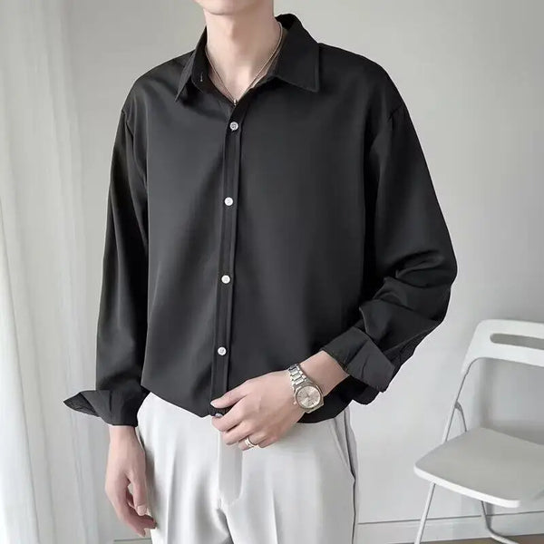 Fashionable Korean Style Long Sleeve Shirt