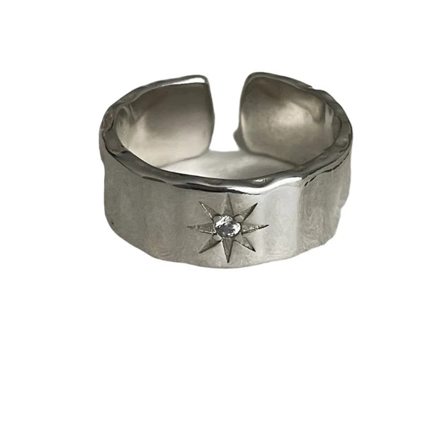 Y2k Cosmic Duo Punk Rings  Style-1   - VILIVAUN