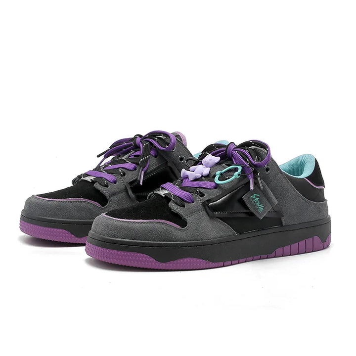 Urban Hip Retro Skate Sneakers     - VILIVAUN