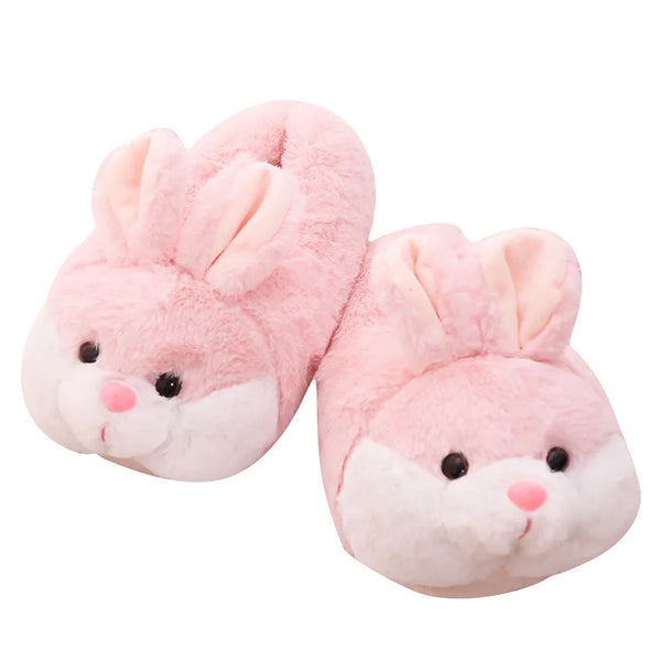 Cute Rabbit Soft Plush Slippers