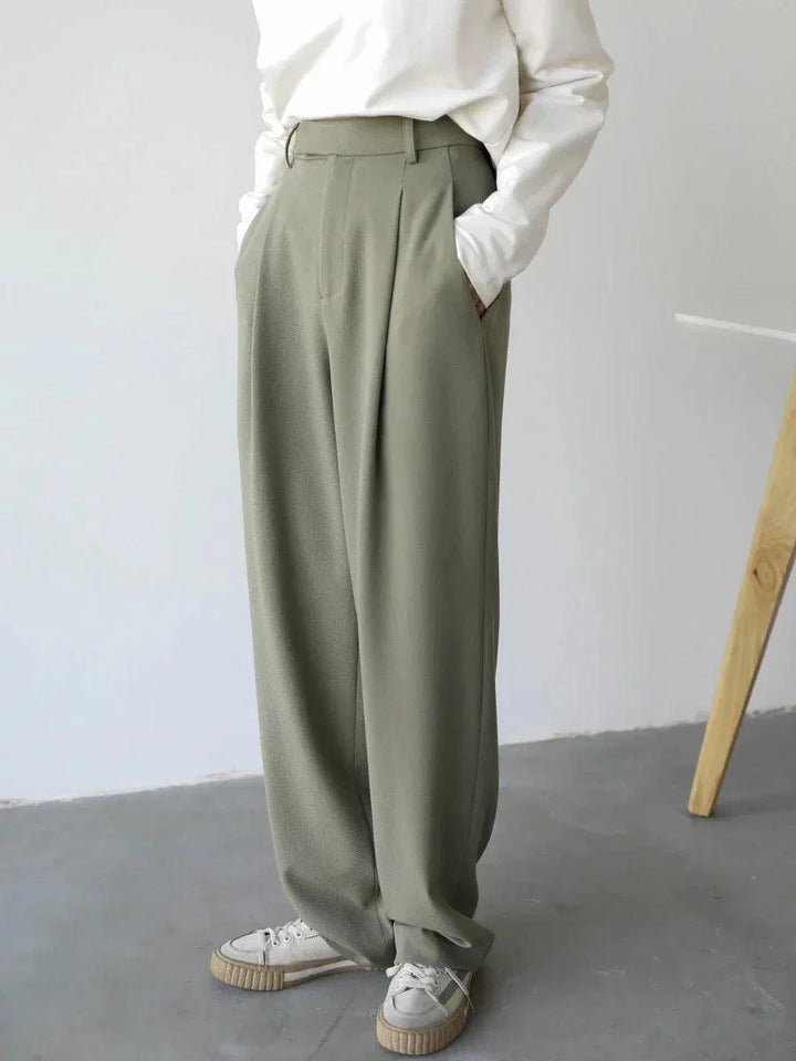 Simple Casual Office Women's Pant     - VILIVAUN
