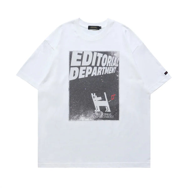 Retro Loose Fit Crew Neck T-Shirt