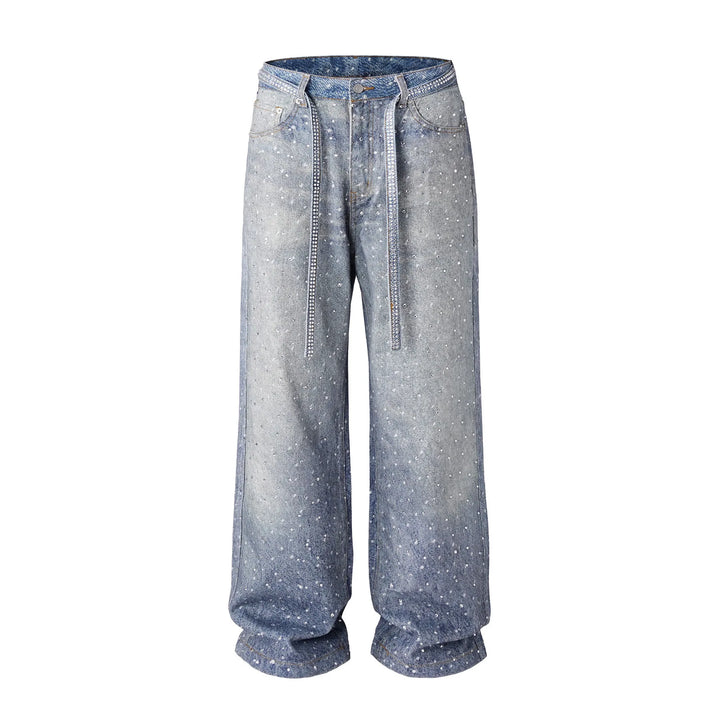 Glowing Starts Denim Jeans - VILIVAUN