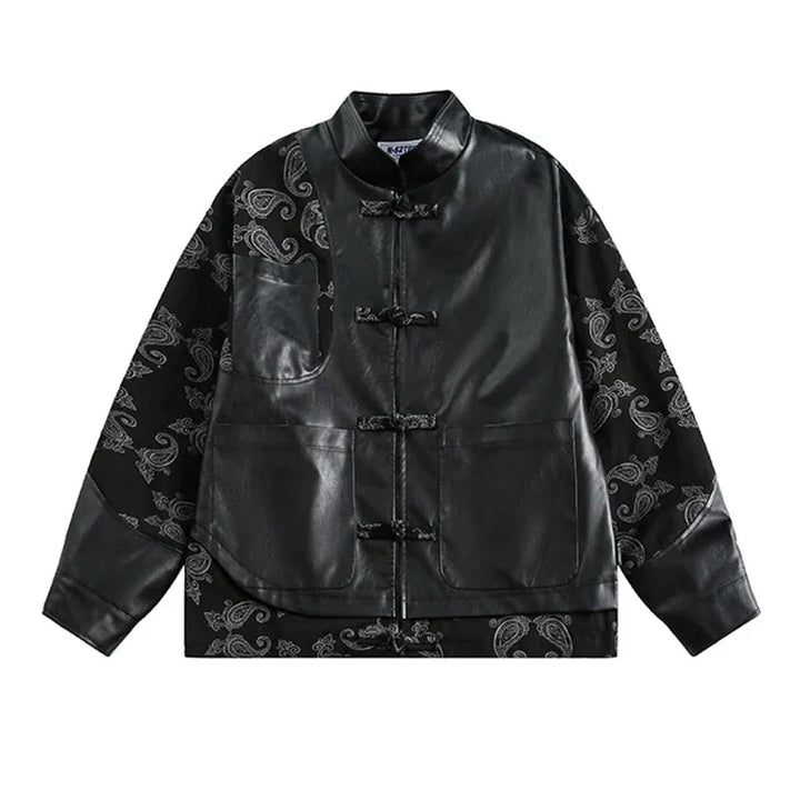 Moon lit Rebel Leather Jacket  black M  - VILIVAUN
