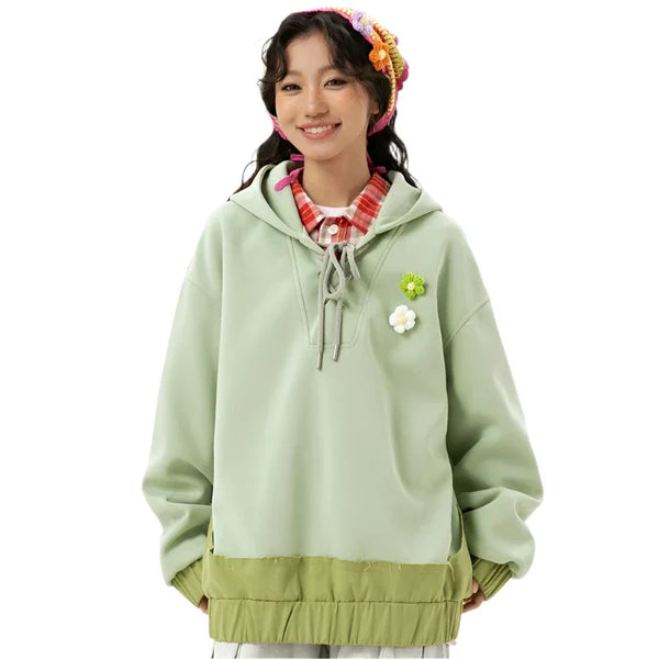Women's Blossom Charms Hoodie     - VILIVAUN