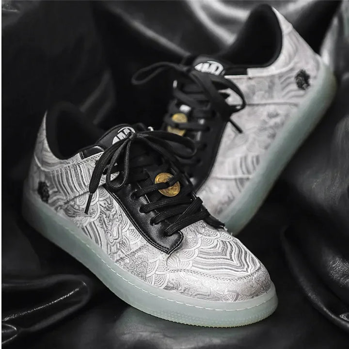 Yagasuri Japanese Art Sneakers     - VILIVAUN