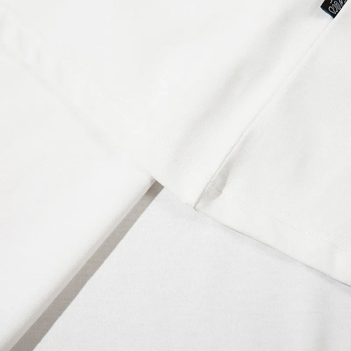 Y2K Spider Web Letter Printed T-Shirt     - VILIVAUN