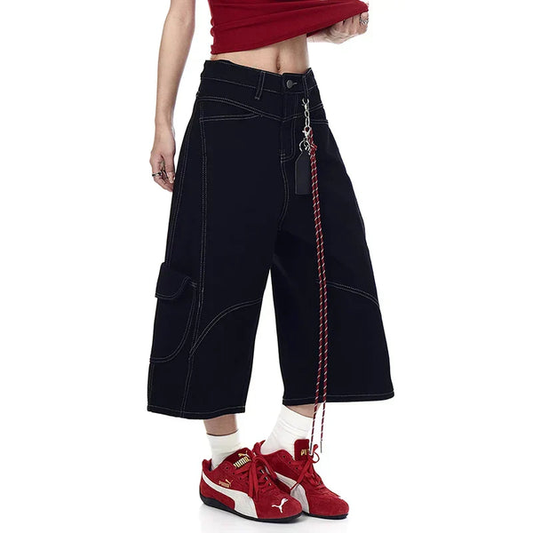 Vintage High-waisted Retro Jorts