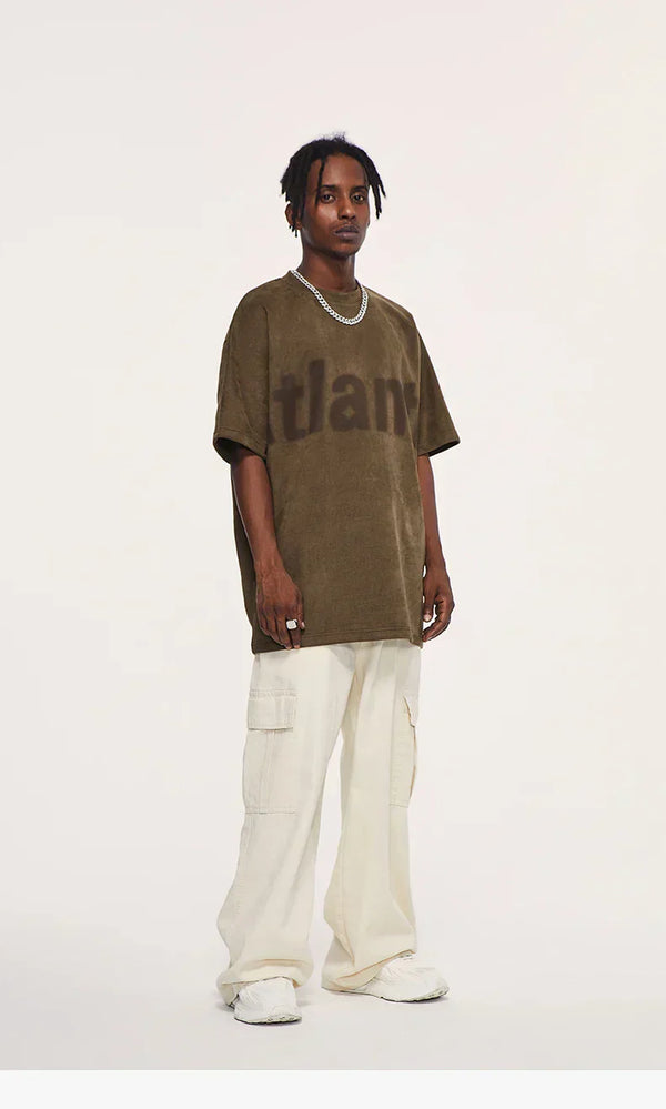 Atlantis Print Washed T-shirt