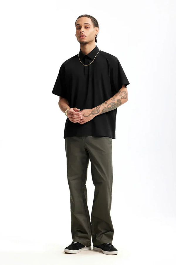 Basic Color Quick Dry Polo T-Shirt