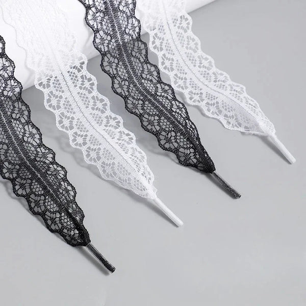 Flat Knitted Handmade Shoe Lace