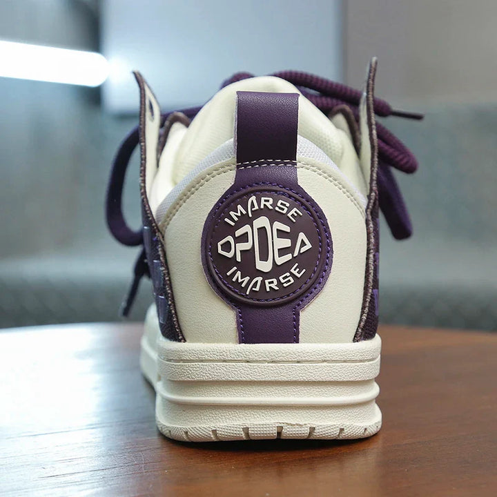 Y2K Purple Pulse Sneakers     - VILIVAUN