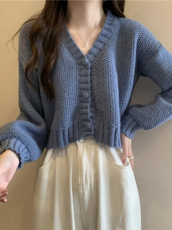 Soft Girl Knitted Cardigan