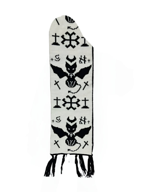 Japanese cartoon double-sided scarf