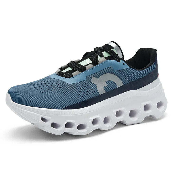 FlexRun Breathable Non Slip Workout Sneakers  Blue 39  - VILIVAUN
