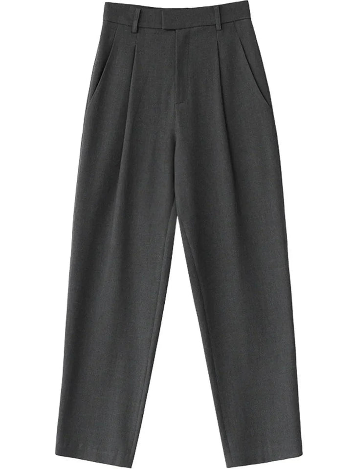 Simple Casual Office Women's Pant     - VILIVAUN