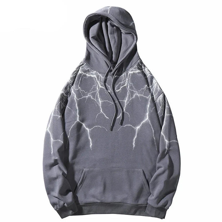 Lightning Strikes Hoodie     - VILIVAUN