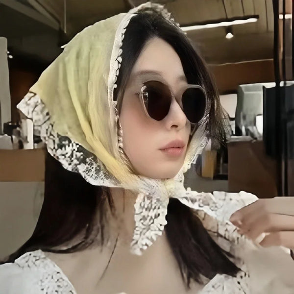 Korean Handmade Triangular Bandana