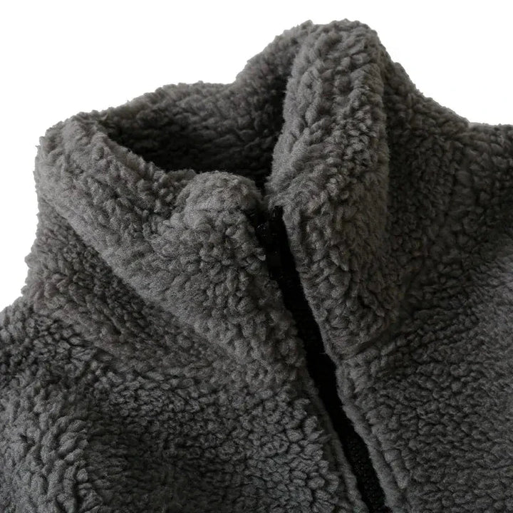 Harajuku Fleece Fluffy Jacket     - VILIVAUN