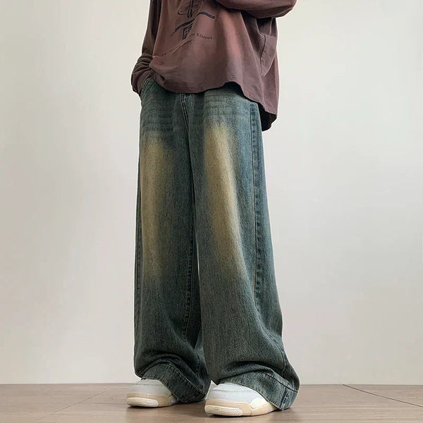 Rusted Vintage Wide Leg Jeans