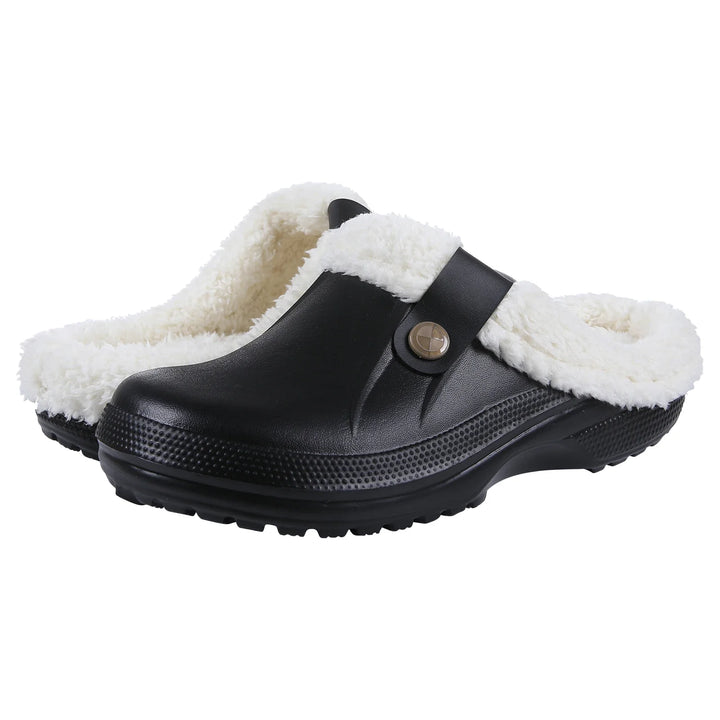Fuzzy Waterproof Slippers     - VILIVAUN