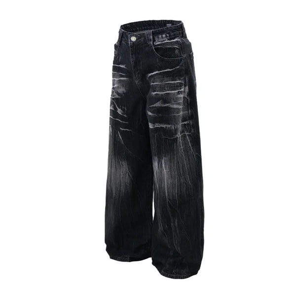 Trendy Oversized Tie Dye Wide Pants