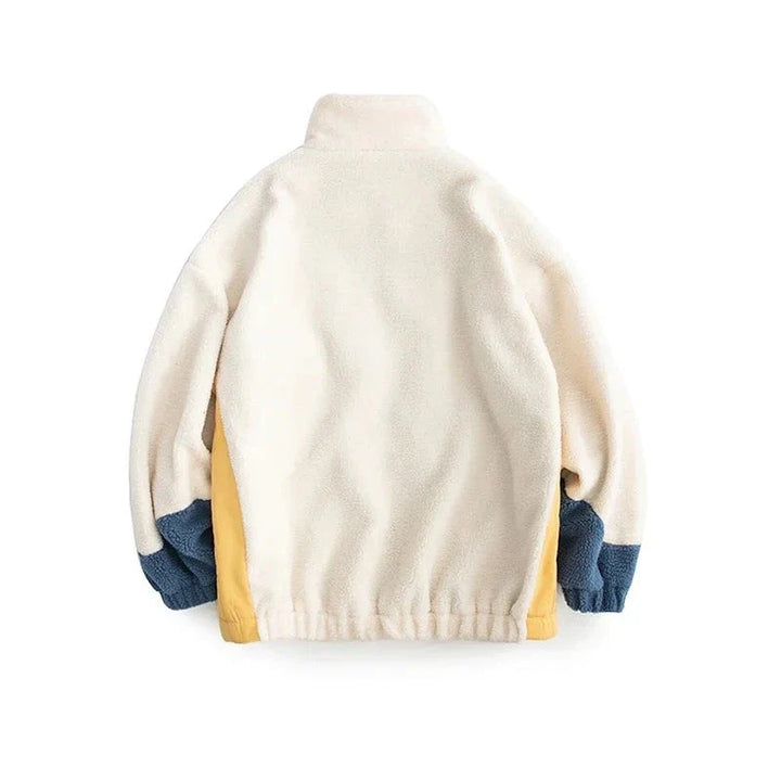 Wavy Thick Fur Jacket     - VILIVAUN
