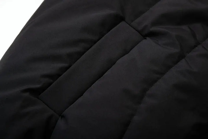 Y2k Padded Heavy Solid Winter Jacket - VILIVAUN