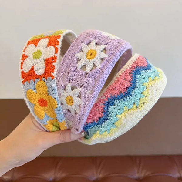 Embroidery Colorful Handmade Headbands