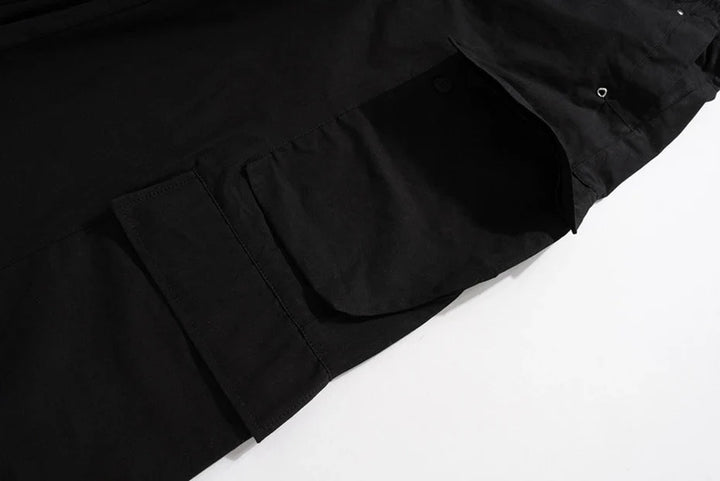Unisex Wide-Leg Oversized Cargo Pants bottom    - VILIVAUN