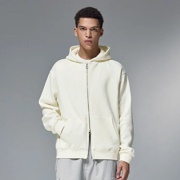 Vintage Fleece Full Zip Hoodie