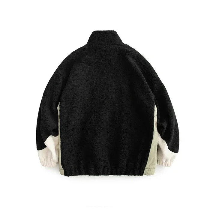 Wavy Thick Fur Jacket     - VILIVAUN