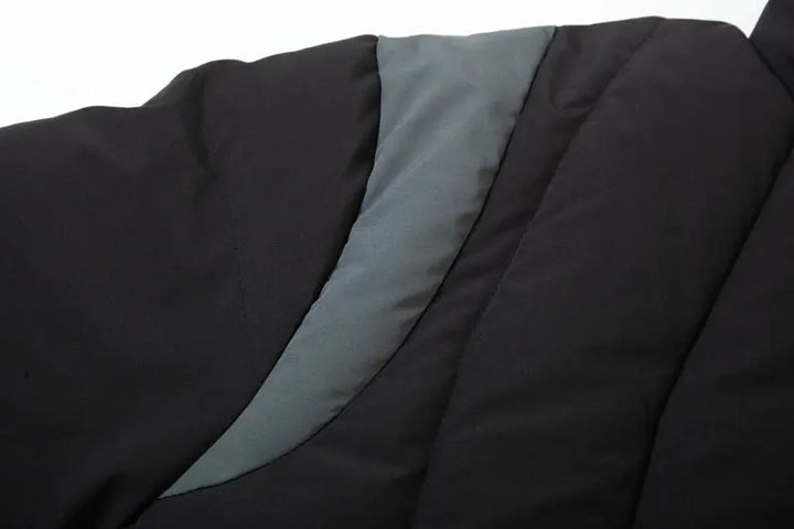 Y2k Padded Heavy Solid Winter Jacket - VILIVAUN
