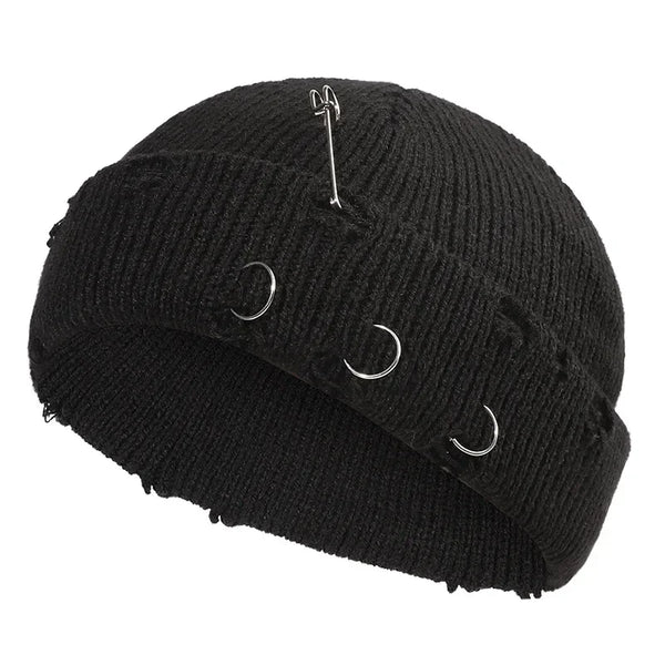 Metal Ring Buckled Hat