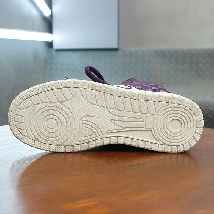 Y2K Purple Pulse Sneakers     - VILIVAUN